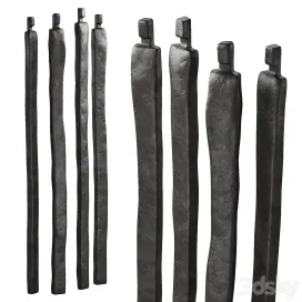 Interior sculptures abstract figures of people bronze